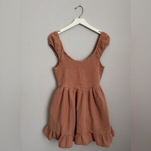 American Eagle Gauze Mini Dress